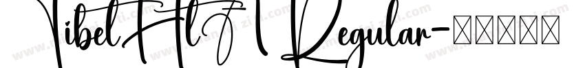 TibetHtA Regular字体转换